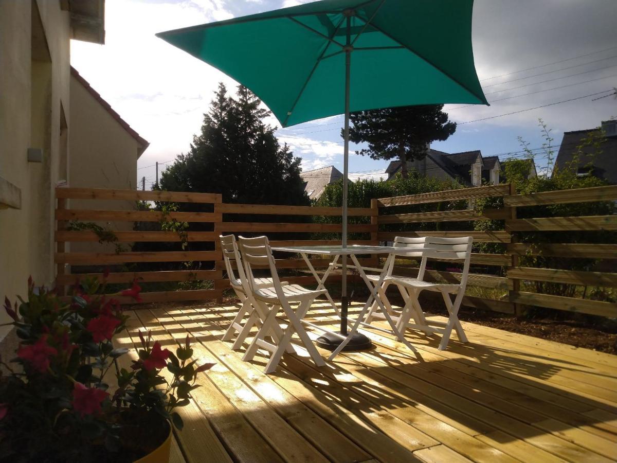 T2 Charmant Avec Terrasse 650M De La Mer Pornichet Luaran gambar